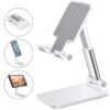 Desk Mobile Phone Holder Stand-White