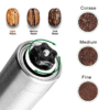 Manual Coffee Grinder Mini Stainless Steel Hand Handmade Coffee Bean Grinders Mill Foamer