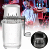 Home Manual Ice Crusher Transparent Multi-Purpose Hand Shaved Ice Machine