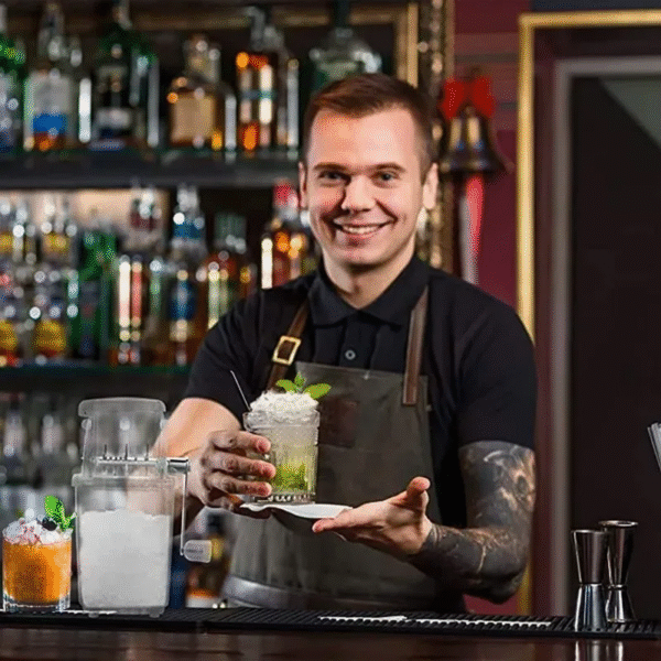 Home Manual Ice Crusher Transparent Multi-Purpose Hand Shaved Ice Machine