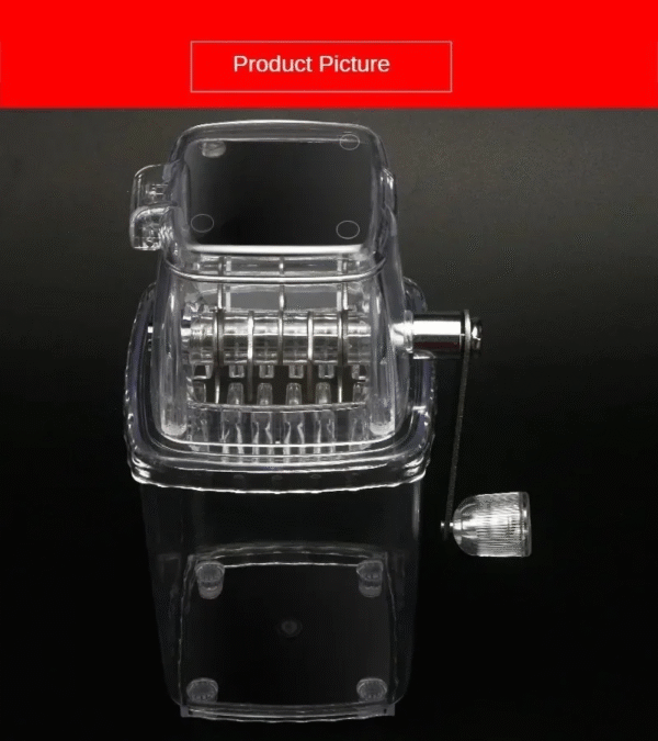 Home Manual Ice Crusher Transparent Multi-Purpose Hand Shaved Ice Machine