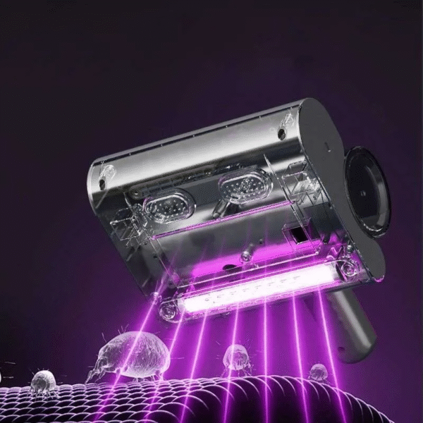 Wireless charging mite vacuum cleaner set