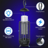 Bug Zapper Outdoor Rechargeable 2 in 1 Wireless Mosquito Killer Lamp