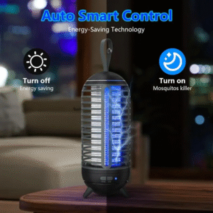Bug Zapper Outdoor Rechargeable 2 in 1 Wireless Mosquito Killer Lamp