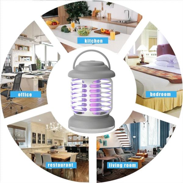 ABKR-Electric Bug Zapper Portable Mosquito Control Lamp