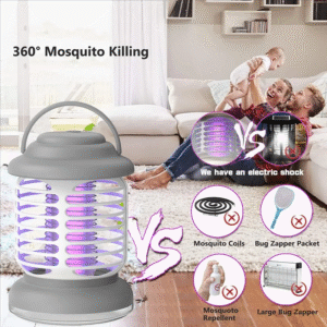 ABKR-Electric Bug Zapper Portable Mosquito Control Lamp