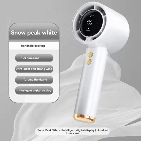 Portable Hand Fan Air Cooling Fan USB Charging