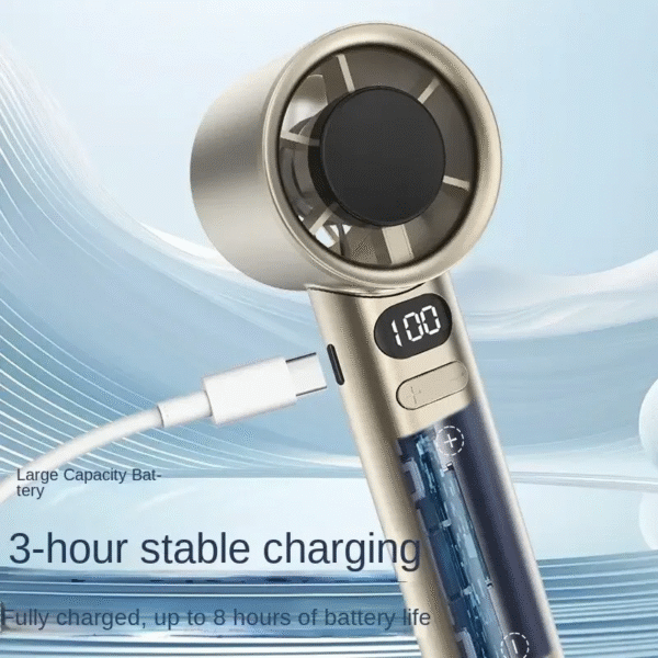 17510088922101 Handheld Fan Portable Small Fan USB Rechargeable