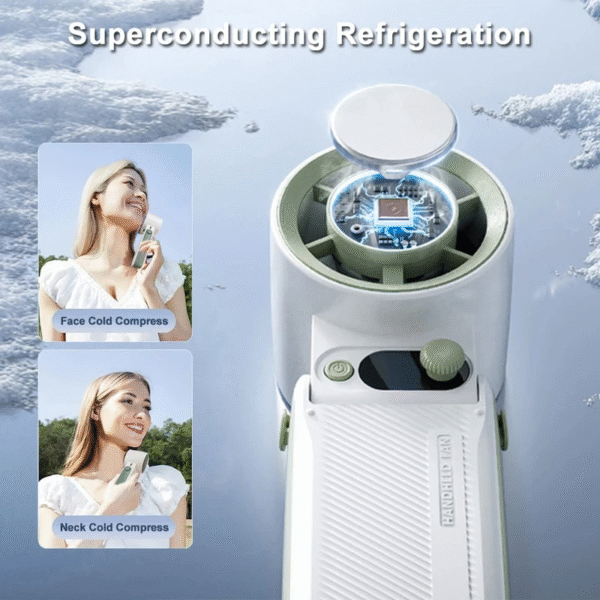 Mini Handheld Fan 3600mAh Rechargeable