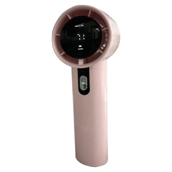 2025 Portable Turbo Handheld Fan 100-Speed Adjustable USB Rechargeable Mini Fan