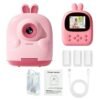 New Cartoon Kids Digital Camera Instant Print Dual Lens