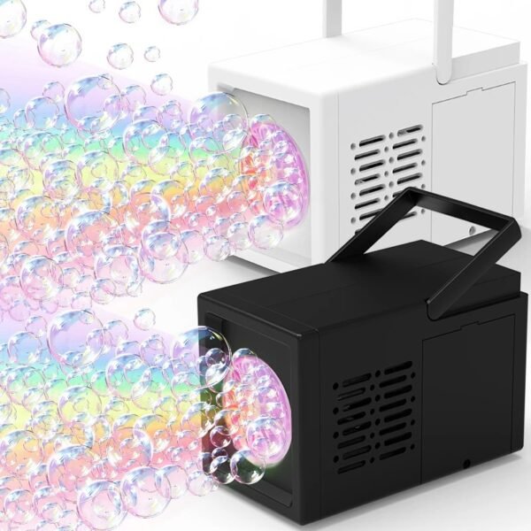 Electric Bubble Machine Toy-White