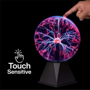 Magic Plasma Ball Lamp Touch Glass LED Night Light