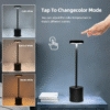 Touch Sensor LED Table Lamp-Black