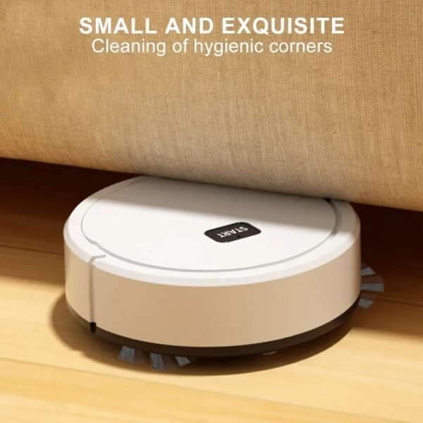Robotic Vacuum Cleaner-White
