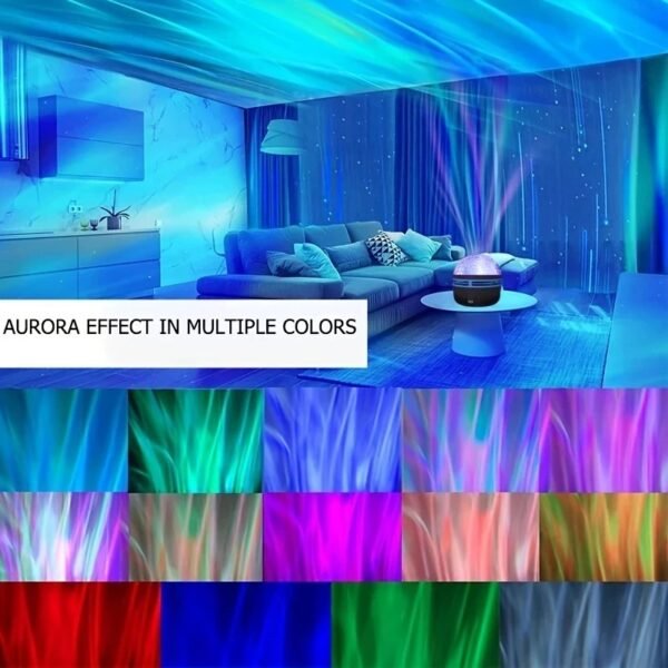 LED Starry Galaxy Ocean Wave Projector-Aurora