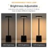 Touch Sensor LED Table Lamp-Black