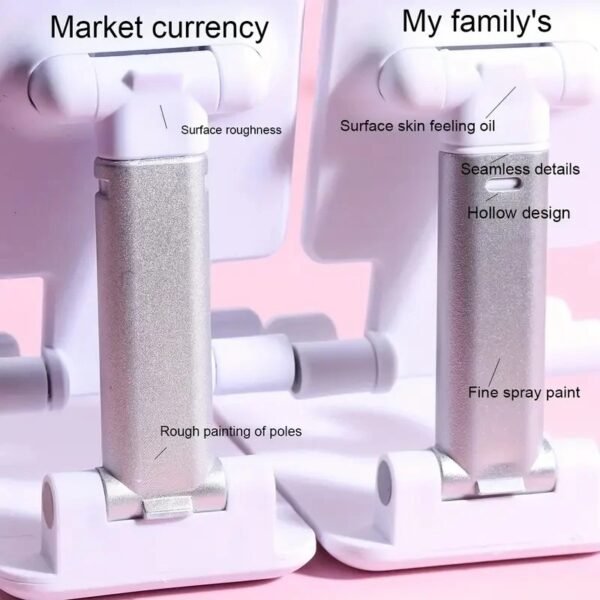 Desk Mobile Phone Holder Stand-Black