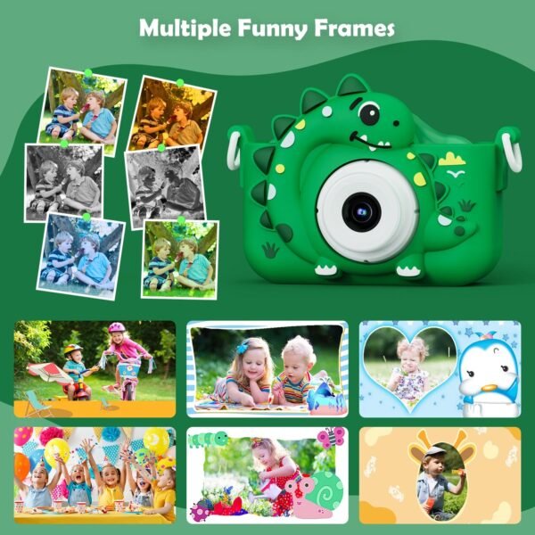Kids Digital Camera with 32G Card Toy Girl Boy 1080p HD