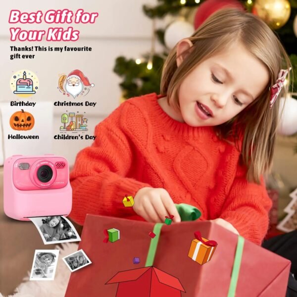 5_S3308e4758ae2471db724926fff1099c1i Upgrade Kids Camera Instant 1080P HD Dual Lens