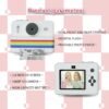 Digital Children Camera For Photography Mini Printer