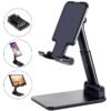 Desk Mobile Phone Holder Stand-Black