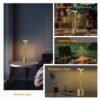 Touch Sensor LED Table Lamp-White