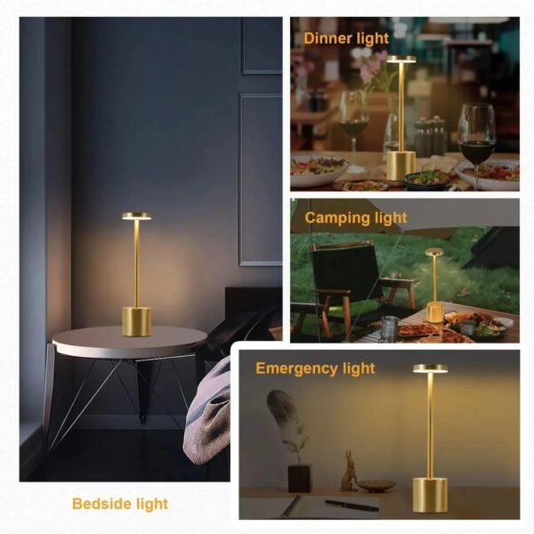Touch Sensor LED Table Lamp-White