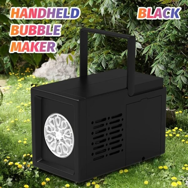7_S9308d3258041497d95e3e2d686b74de9C Electric Bubble Machine Toy-Black