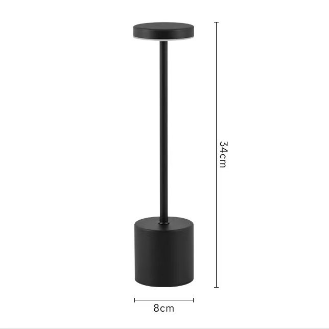 Touch Sensor LED Table Lamp-Black